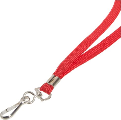 Advantus 36 بوصة الحبل Deluxe Neck Lanyard لبطاقات الهوية/الشارات ، نمط J-Hook ، Black ، صندوق 24 (75424) in Saudi Arabia
