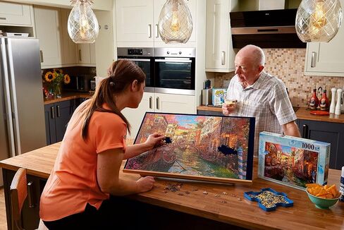 Ravensburger Home for Christmas 1000 Piece Jigsaw Puzzle for Adults and Kids Ages 12 and Up in Saudi Arabia