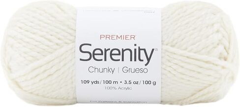 Premier Yarns Serenity Chunky Yarn - Solid-Pristine, 3 Pack in Saudi Arabia