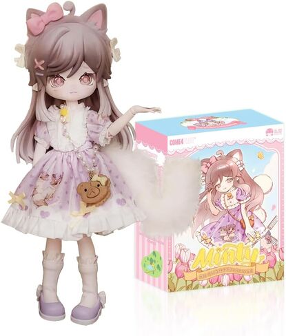 Minty The Fantasy Forest Series 1/12 BJD Doll OB11 Size Action Figures Collectable Anime Figures Dolls Mystery Box Boy Girls Gifts (Single Box) in Saudi Arabia