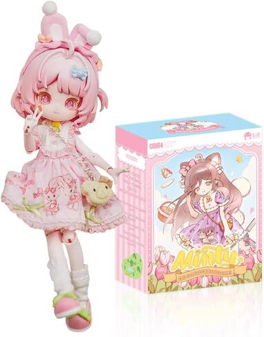 Minty The Fantasy Forest Series 1/12 BJD Doll OB11 Size Action Figures Collectable Anime Figures Dolls Mystery Box Boy Girls Gifts (Single Box) in Saudi Arabia