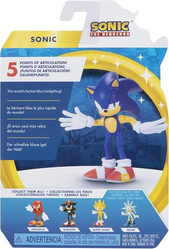 Sonic The Hedgehog 2.5-Inch Action Figure Modern Sonic Collectible Toy in Saudi Arabia