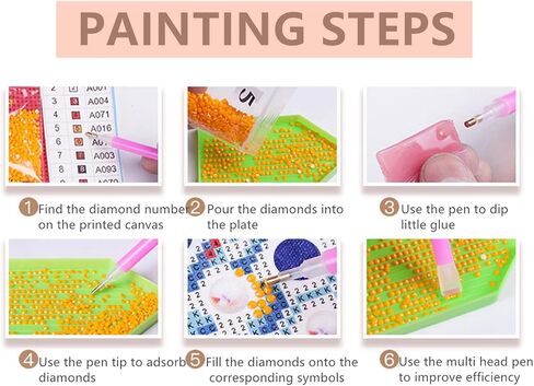 Van Gogh Diamond Painting Kits, 5D Diamond Art Van Gogh Full Drill Painting for Adult DIY Gift Home Decor 30x40cm (1-12) in Saudi Arabia