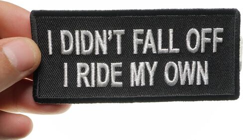 Never Underestimate The Power of a Woman That Can Ride a Motorcycle Patch, Biker Saying Patches in Saudi Arabia