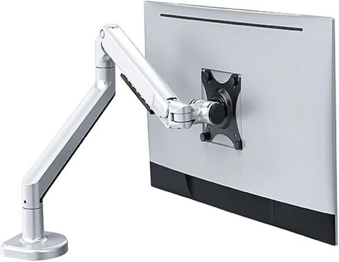 V8 Aluminum Desktop Clamping 17-38 Inch Monitor Stand Mechanical Spring Arm Lift Full Motion TV Monitor Mounting Load 11kg(White) in Kuwait