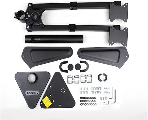 D2T Desktop 10"-30" Triple Monitor Stand Full Movement Lifting 3 Screen Monitor Stand Mounting Arms Each Bearing 10kg in Kuwait