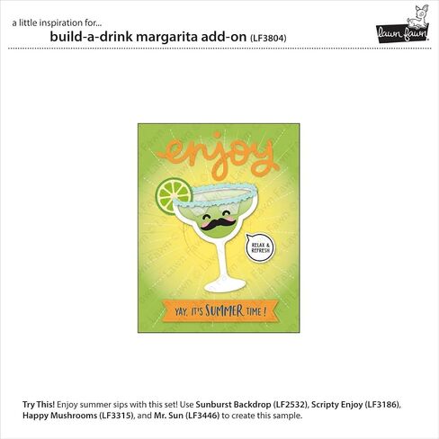 Lawn Fawn LF3804 Build-A-Sprink Margarita الإضافية المستقلة in Saudi Arabia