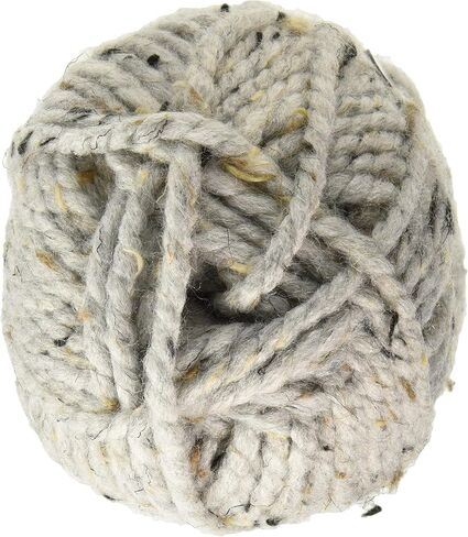 Lion Brand Wool-Ease Thick & Quick Yarn (154) Grey Marble in Saudi Arabia