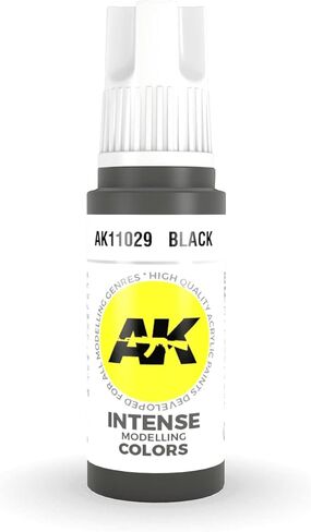 AK Interactive 3rd Gen Acrylic Black 17ml in Saudi Arabia