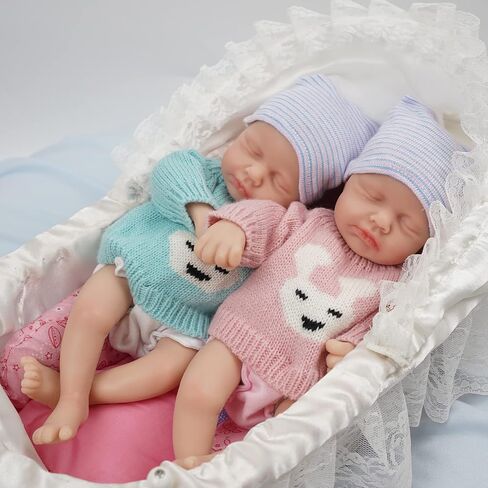 12 "Girl Micro preemie كامل الجسم سيليكون دمية طفل لولو ليجلي ليجد تولد من جديد دمية مفاجأة الأطفال المضاد للعبثتي in Saudi Arabia