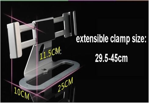 L102 Aluminum Alloy Anti-Theft Laptop Display Stand with Security Lock and Key 13-19 Inch Laptop Stand in Kuwait