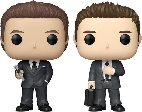 Funko Pop Television: Suits - Harvey and Michael, 2-Pack - Collectable Vinyl Figure - Gift Idea - Official Merchandise - Toys for Kids & Adults - Drama Fans - Model Figure for Collectors in Saudi Arabia