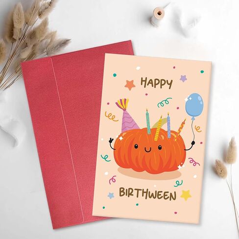 Witchy Birthday Card for Tarot Lover, Tarot Themed Birthday Card for Family Friend, Magical Bday Gift in Saudi Arabia