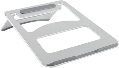 Portable Aluminum Laptop Stand Cooling Stand Foldable Ergonomic Stand SAL05(Silver) in Kuwait
