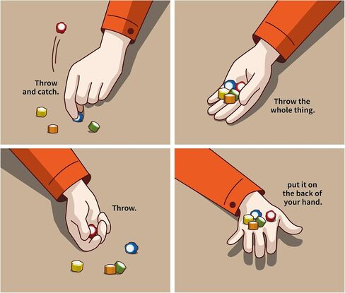 H · b · r · g crystal gonggi jacks jacks stone game rewing ألعاب شعبية الكورية التقليدية ، لعبة التنسيق اليدوي (6 أجهزة كمبيوتر) (لون عشوائي) / 공기 전통 한국 in Kuwait