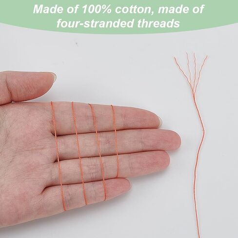 FreeBloss 6 PCS Sashiko Thread 6 × 50M 100 ٪ خياطة خياطة خيط خيط أصفر تطريز لخيوط الخياطة السميكة لخياطة اللحف والتطريز ومستلزمات Sashiko Kit in Saudi Arabia