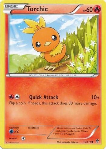 Pokemon - Torchic (12/111) - XY Furious Fists in Saudi Arabia