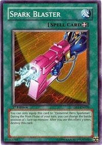 Yu-Gi-Oh! - Spark Blaster (DP1-EN020) - Duelist Pack 1 Jaden Yuki - Unlimited Edition - Common in Saudi Arabia