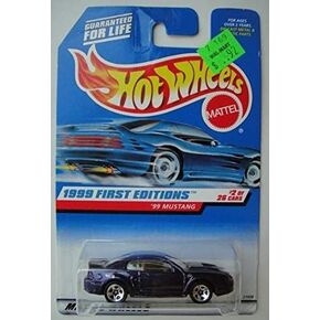 Hot Wheels 1999 First Editions #2 26 Cars, Purple '99 Mustang #909 in Kuwait