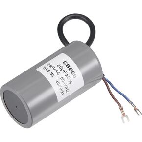 MECCANIXITY CBB60 مكثف تشغيل 30 فائق التوهج 250 فولت تيار متردد 2 أسلاك 50/60 هرتز محرك أسطواني تشغيل مكثف 96 × 50 مم مع محطة لمضخة مياه ضاغط الهواء in Kuwait