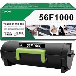 56F1000 استبدال خرطوشة الحبر الأسود لـ Lexmark 56F1000 خرطوشة الحبر لـ MS321 MS421 MS521 MS621 MS622 MX321 MX421 MX521 MX522 MX622 PRINTER INK 1-PACK [6،000 PAGES] in Kuwait