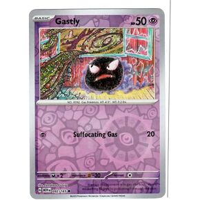 Pokemon - Gastly 092/165 - Pokemon 151 - Reverse Foil - Single Card in Kuwait