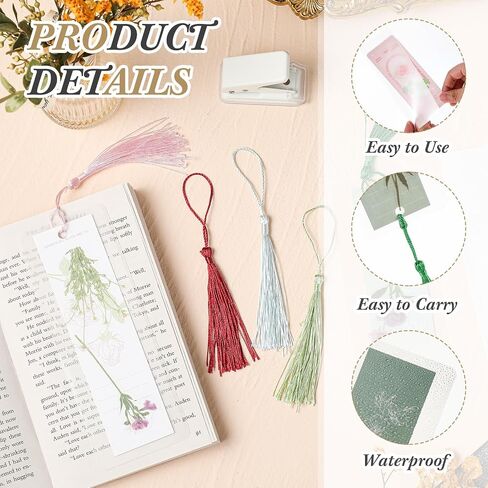 101 PCS DIY Make Making Kit 3 أحجام مرجعية للأكياس البطيخ 5 مل من الأكمام الساخنة الساخنة مع شرابات قوس قزح و puncher تناسب معظم آلات التصفيح الحقيبة in Saudi Arabia