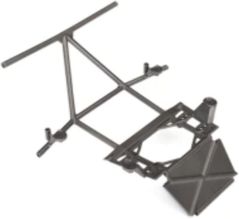 Traxxas 8431 Tube Chassis Side Section Front Center, Black in Saudi Arabia