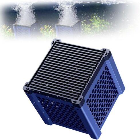 Pure Cube Water Trough Filter 2.0, 2025 New Eco-Aquarium Water Trough Purifier Cube, Activated Carbon Trough Purifier Cube for Aquarium, Ponds, Fish Tank, Wâter Tank, Wâter Purification (A Type*1) in Saudi Arabia