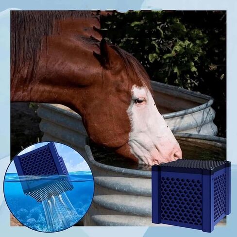 Pure Cube Water Trough Filter 2.0, 2025 New Eco-Aquarium Water Trough Purifier Cube, Activated Carbon Trough Purifier Cube for Aquarium, Ponds, Fish Tank, Wâter Tank, Wâter Purification (A Type*1) in Saudi Arabia