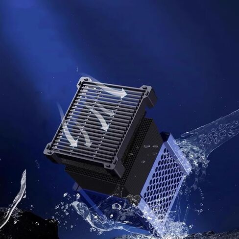 Pure Cube Water Trough Filter 2.0, 2025 New Eco-Aquarium Water Trough Purifier Cube, Activated Carbon Trough Purifier Cube for Aquarium, Ponds, Fish Tank, Wâter Tank, Wâter Purification (A Type*1) in Saudi Arabia
