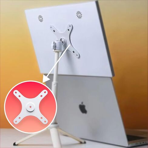 Kado Wall Mount Metal Adapter Arm Mount Bracket Plate 100x100mm 75x75mm 1/4" Screw Hole Tripod Camera Stand for Portable Monitor in Saudi Arabia