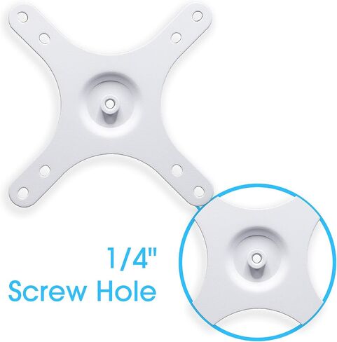 Kado Wall Mount Metal Adapter Arm Mount Bracket Plate 100x100mm 75x75mm 1/4" Screw Hole Tripod Camera Stand for Portable Monitor in Saudi Arabia