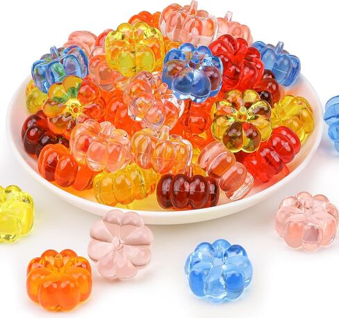 30 قطعة من مزهرية اليقطين المصنوعة من الأكريليك الصغيرة لتزيين طاولة المنزل في الخريف وحفلات الخريف وحفلات أعياد الميلاد وعيد الشكر والهالوين in Kuwait