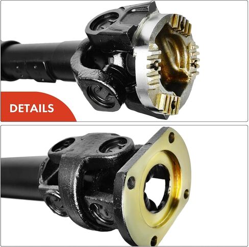 A-Premium Front Complete Drive Shaft Prop Shaft Driveshaft Assembly Compatible with Dodge Ram 2500 / Ram 3500 1996-2002, 4WD, 47RE Auto Trans, Replace# 52099324AB, 52105862AA in Saudi Arabia