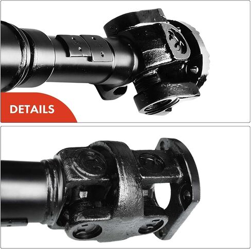 A-Premium Front Complete Drive Shaft Prop Shaft Driveshaft Assembly Compatible with Dodge Ram 2500 / Ram 3500 1996-2002, 4WD, 47RE Auto Trans, Replace# 52099324AB, 52105862AA in Saudi Arabia