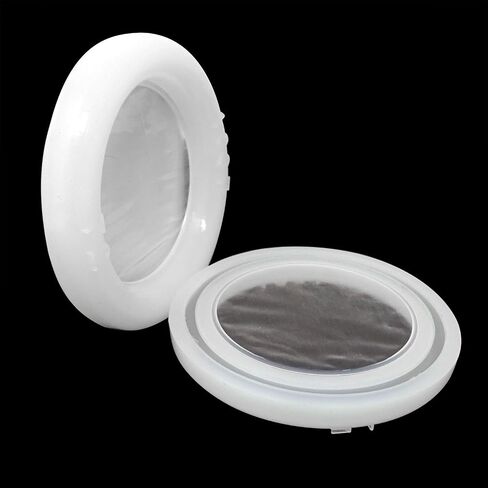 Honbay 2PCS Silicone Bracelet Resin Mold Bangle Mould Round Jewelry Casting Mold for Jewelry Making DIY Crafts Supplies (Inner Diameter: 72mm) in Saudi Arabia