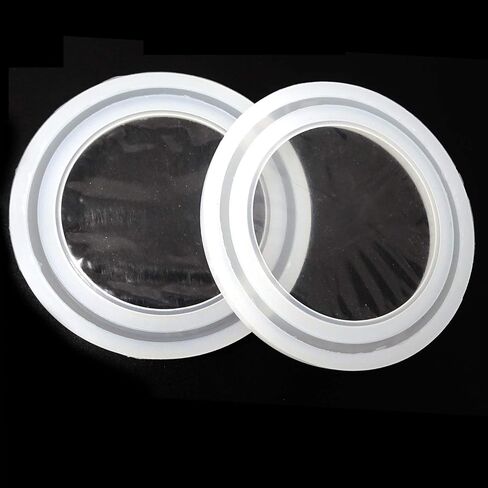 Honbay 2PCS Silicone Bracelet Resin Mold Bangle Mould Round Jewelry Casting Mold for Jewelry Making DIY Crafts Supplies (Inner Diameter: 72mm) in Saudi Arabia