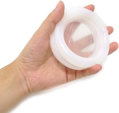 Honbay 2PCS Silicone Bracelet Resin Mold Bangle Mould Round Jewelry Casting Mold for Jewelry Making DIY Crafts Supplies (Inner Diameter: 72mm) in Saudi Arabia