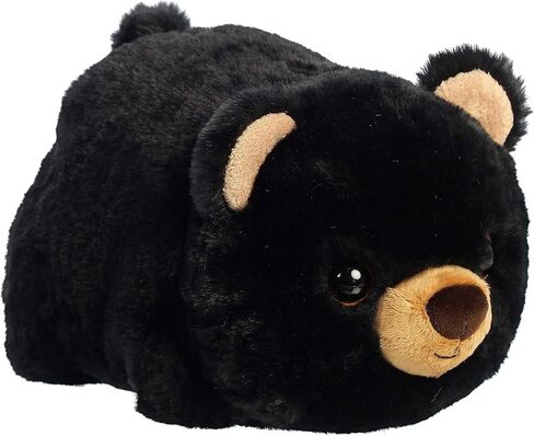 Aurora® Adorable Spudsters™ Briar Bear Stuffed Animal - Comforting Cuddles - Playful Companions - Black 10 Inches in Saudi Arabia