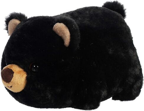 Aurora® Adorable Spudsters™ Briar Bear Stuffed Animal - Comforting Cuddles - Playful Companions - Black 10 Inches in Saudi Arabia