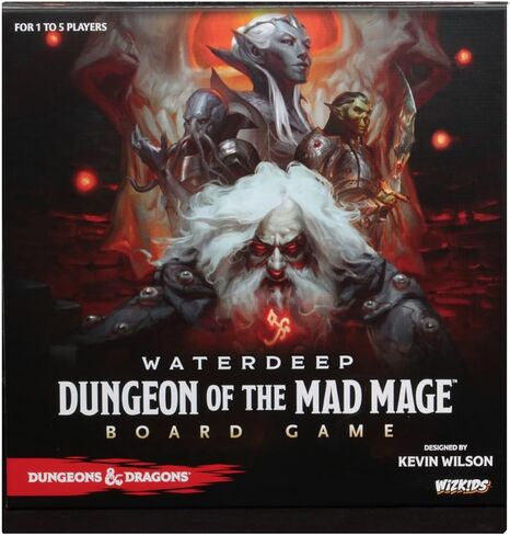 D&D Waterdeep: Dungeon of the Mad Mage Adventure System Board Game - Standard Ed in Kuwait