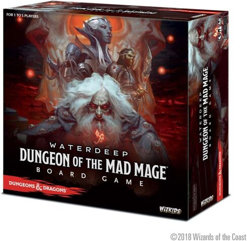 D&D Waterdeep: Dungeon of the Mad Mage Adventure System Board Game - Standard Ed in Kuwait