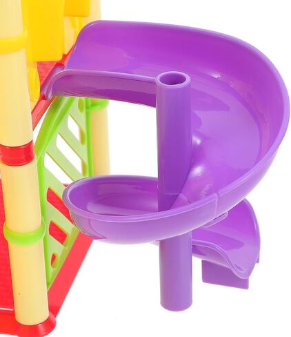 Toyvian Dollhouse Playground Slide Small Playground Models Miniature Outdoor Playset Decor Present for Miniature Enthusiasts Safe Material Design in Saudi Arabia