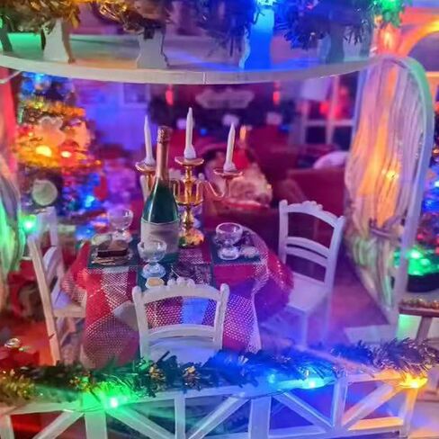 Miniature Doll Accessories 400Pcs 1:12 Scale Mini Money Miniature Playing Card Mini Wine Bottles Set Model for Tiny Doll House Accessories,Action Figure Scene Props,DIY Craft Projects in Saudi Arabia