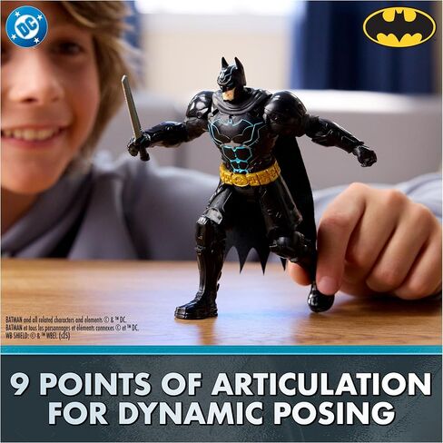 DC Comics, Batman™ Ninja Strike 6" Batman Action Figure with Pop-Out Ninja Accessories, Super Hero Kids Toys for Boys and Girls Ages 3 & Up in Saudi Arabia
