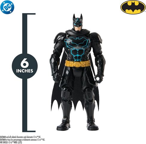 DC Comics, Batman™ Ninja Strike 6" Batman Action Figure with Pop-Out Ninja Accessories, Super Hero Kids Toys for Boys and Girls Ages 3 & Up in Saudi Arabia
