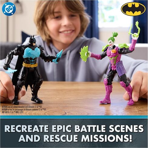 DC Comics, Batman™ Ninja Strike 6" Batman Action Figure with Pop-Out Ninja Accessories, Super Hero Kids Toys for Boys and Girls Ages 3 & Up in Saudi Arabia
