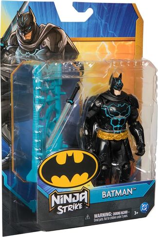 DC Comics, Batman™ Ninja Strike 6" Batman Action Figure with Pop-Out Ninja Accessories, Super Hero Kids Toys for Boys and Girls Ages 3 & Up in Saudi Arabia