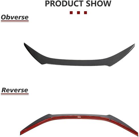 أجنحة المفسد الجذع الخلفي متوافقة مع Lexus RC F RCF Coupe 2-Door 2015 2016 2017 2018 Car Racing Spoiler Tail Lid Wing Wing Lip Carbon Carbon in Kuwait